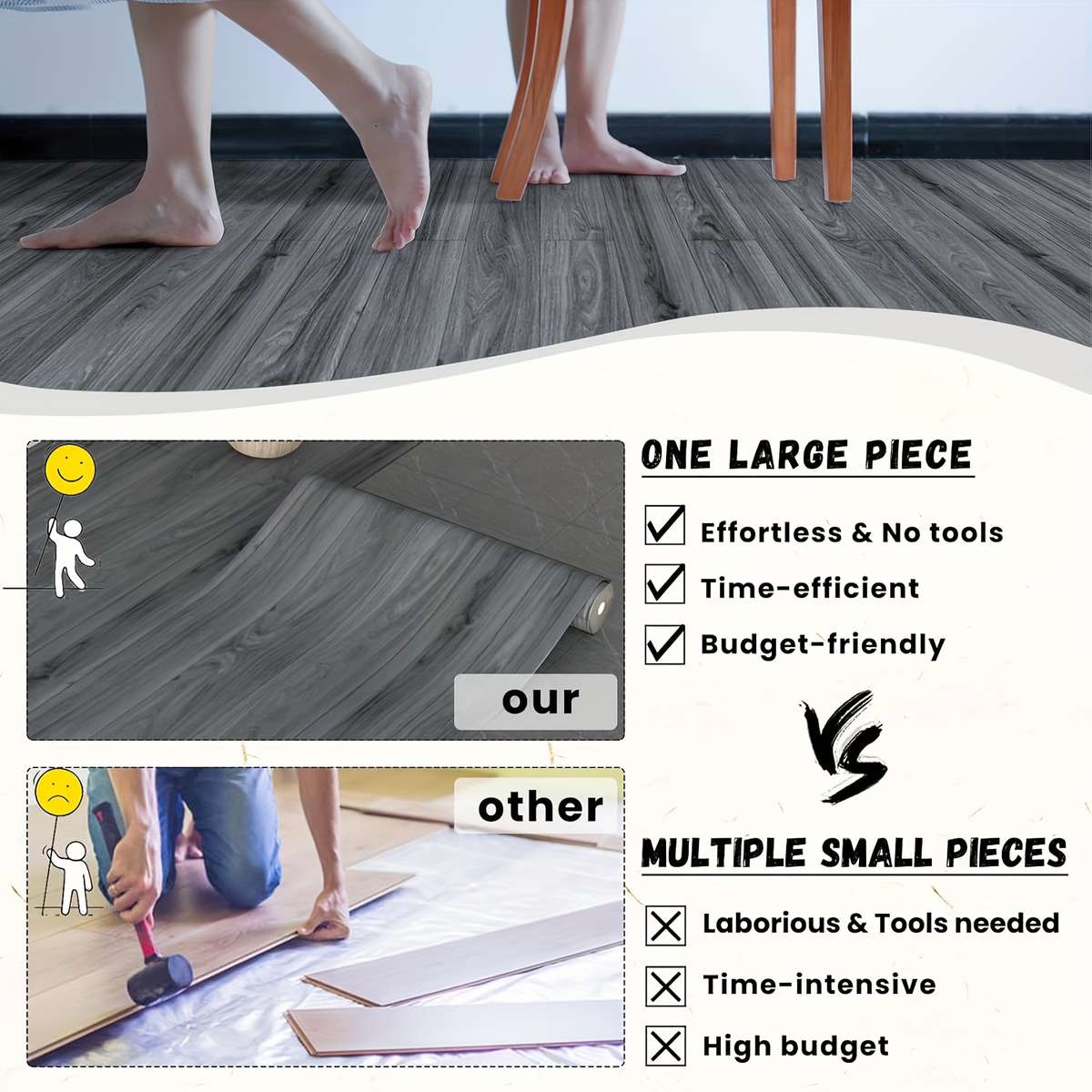 Self Adhesive Floor Stickers G 81101 2
