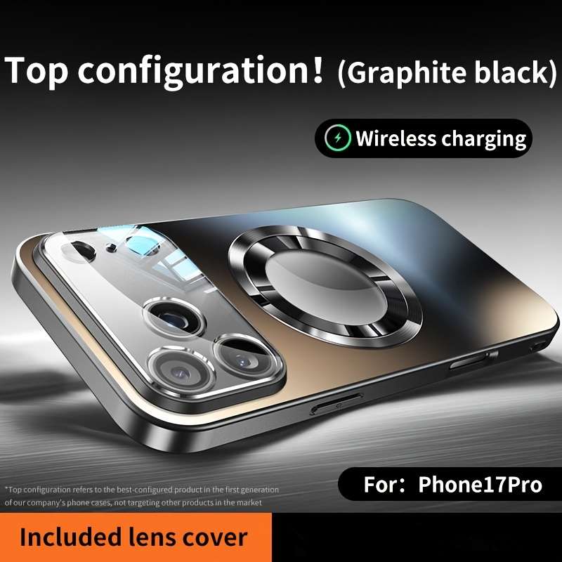 Phone Case Black Compatible Model Iphone 17 Pro