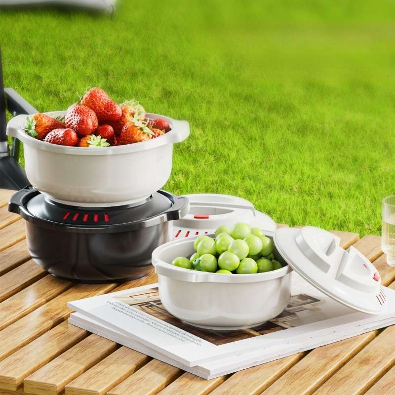 Baby Food Bowl Color White Capacity1500Ml