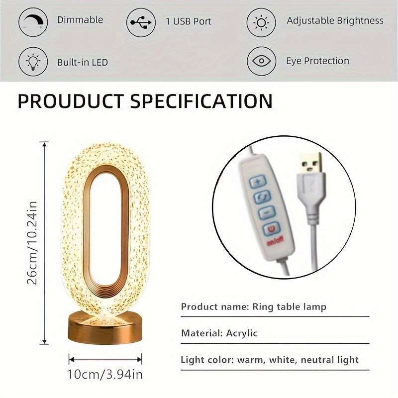 Desk Lamp Quantity 2Pcs