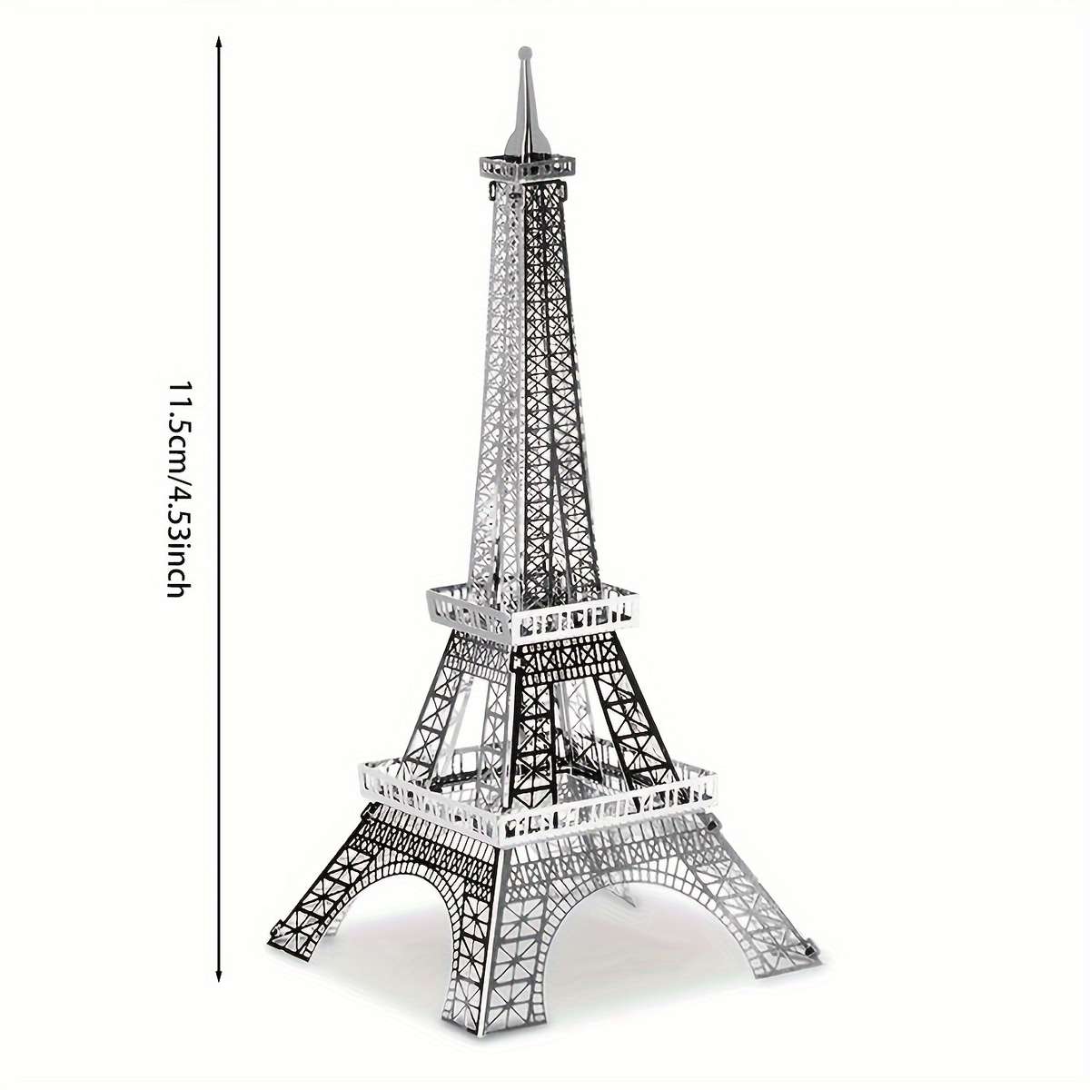 Building Toy Architectural Model Toy Set Color  Silvery