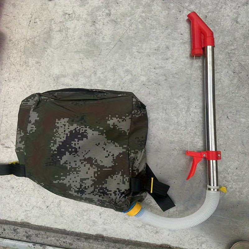 Manual Backpack Fertilizer Spreader Hands