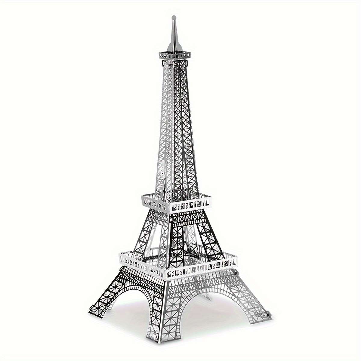 Building Toy Architectural Model Toy Set Color  Silvery
