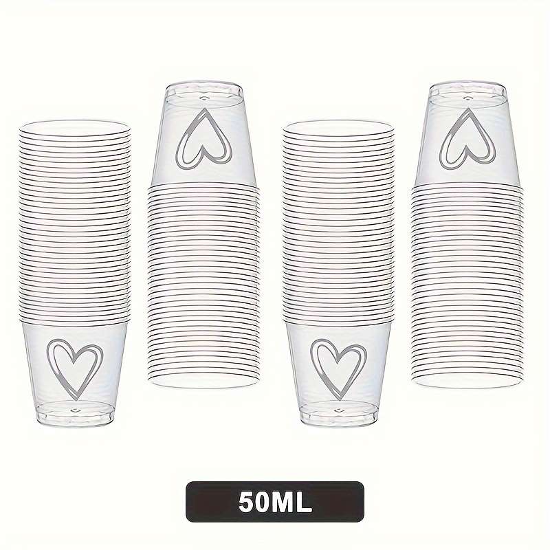 Water Cup Style 50Ml Heart Shaped Cup