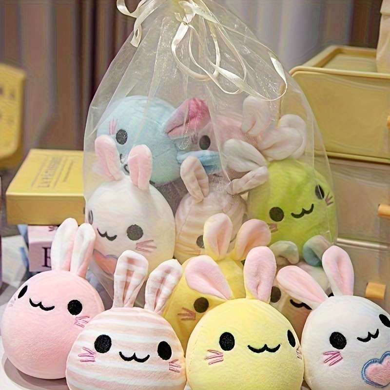 Plush Toyss size 13cm Items 9PCS Rabbit Plush Bag