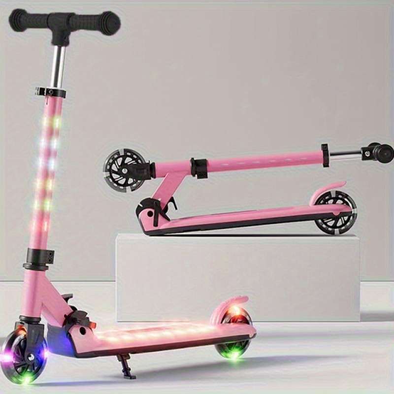 Scooter Color Pink  Music Lights  Silent F