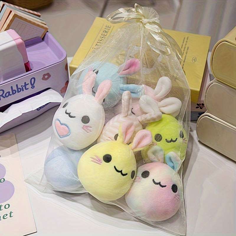 Plush Toyss size 13cm Items 9PCS Rabbit Plush Bag