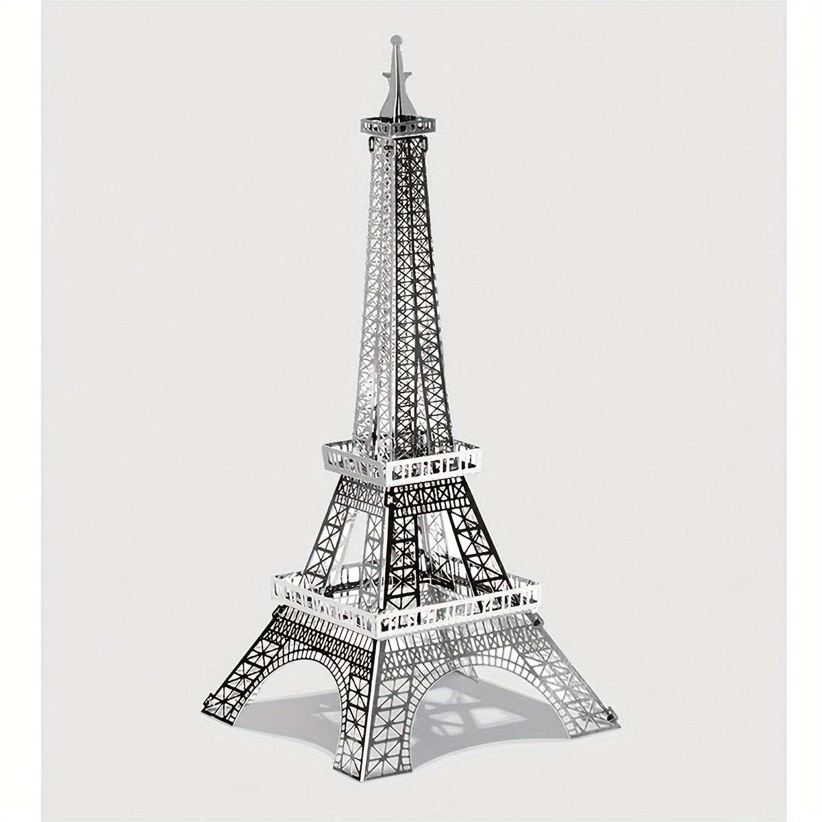 Building Toy Architectural Model Toy Set Color  Silvery