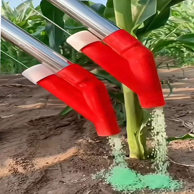Manual Backpack Fertilizer Spreader Hands