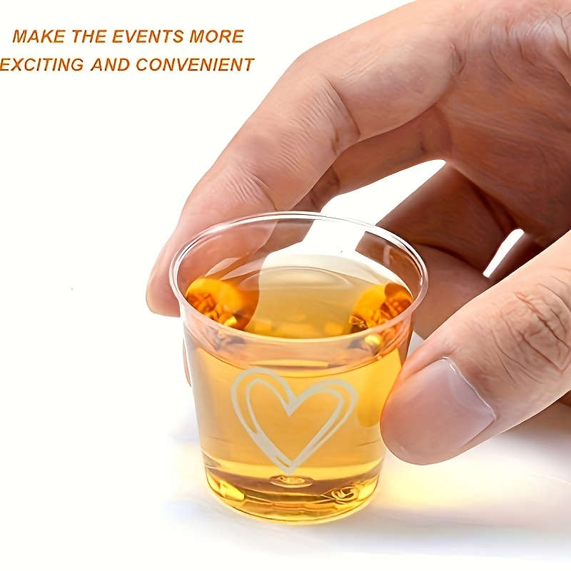 Water Cup Style 50Ml Heart Shaped Cup