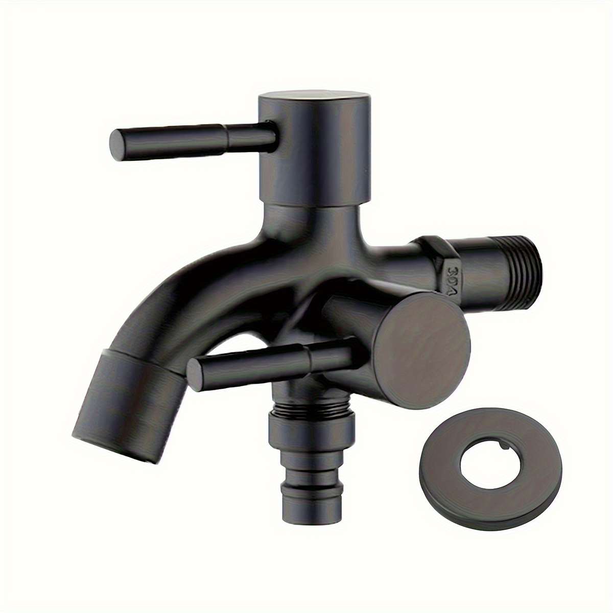 Heavy-Duty Outdoor Faucets Silvery