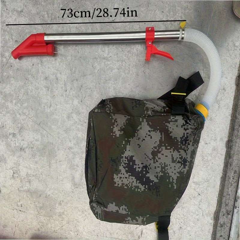 Manual Backpack Fertilizer Spreader Hands