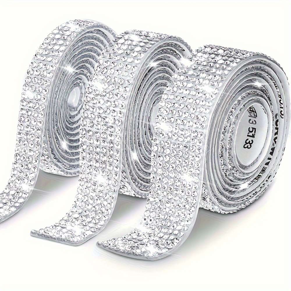 Car Interior Decor 4Pcs 1.32Cm Is  0.52Inchcolor White