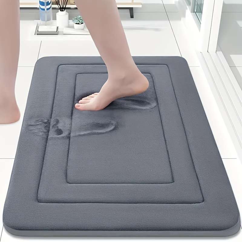 Floor Mats Color Royal Blue Color Size 40Cmx60Cm-15.7Inx23.6In