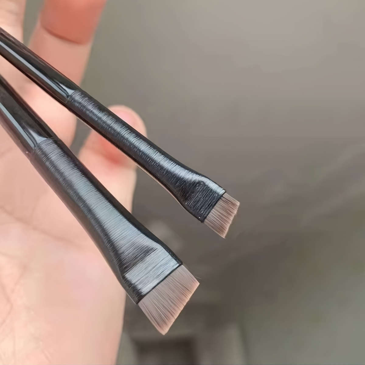 Makeup Brush Set Color Black Quantity2 Pack