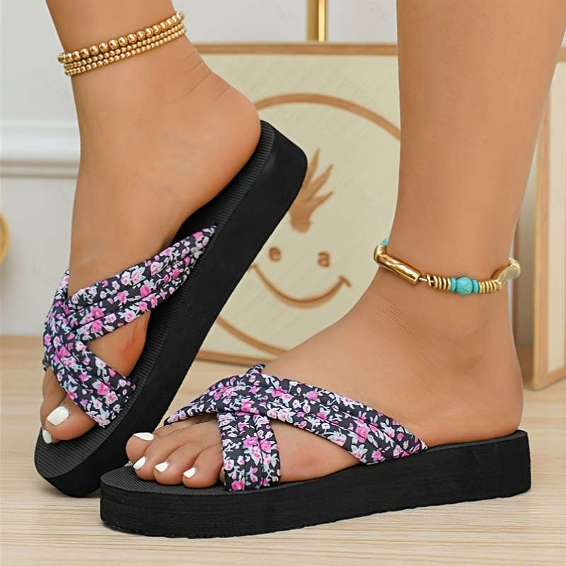 Sandals Color Deep Purple Sizeuk 4