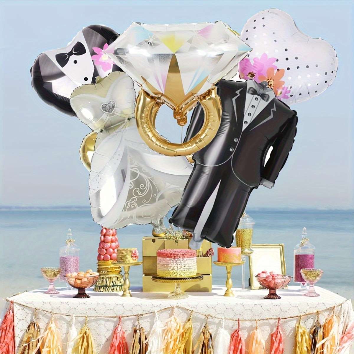 Wedding Supplies Style 5Pcs Bride Style