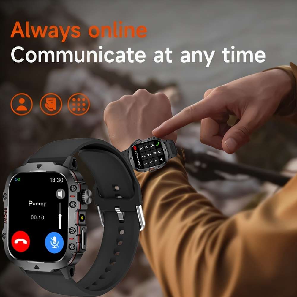 Unisex Smart Watch Wireless Call Sms Multi Sport Modes Remote