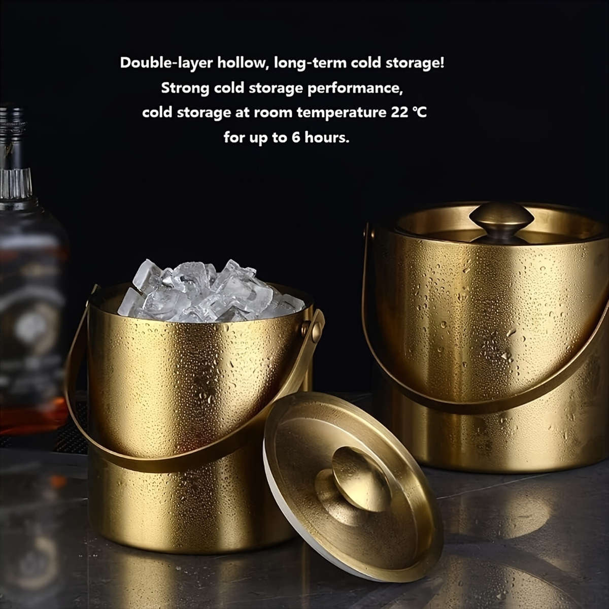 Ice Bucket Capacity 2L