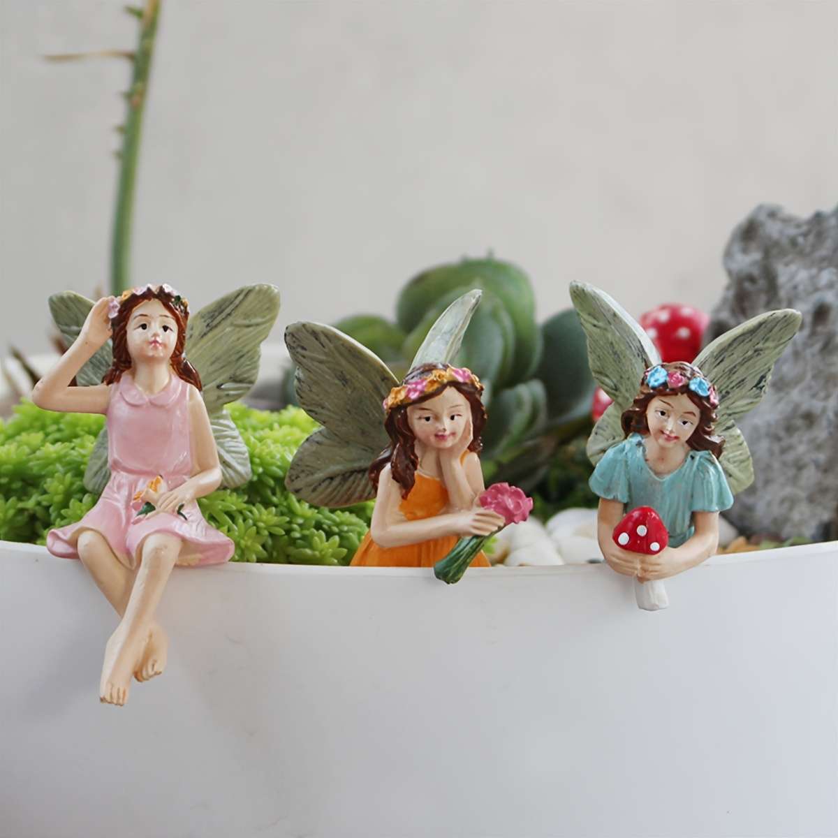 5Pcs Webetter Fairy Garden Decorations