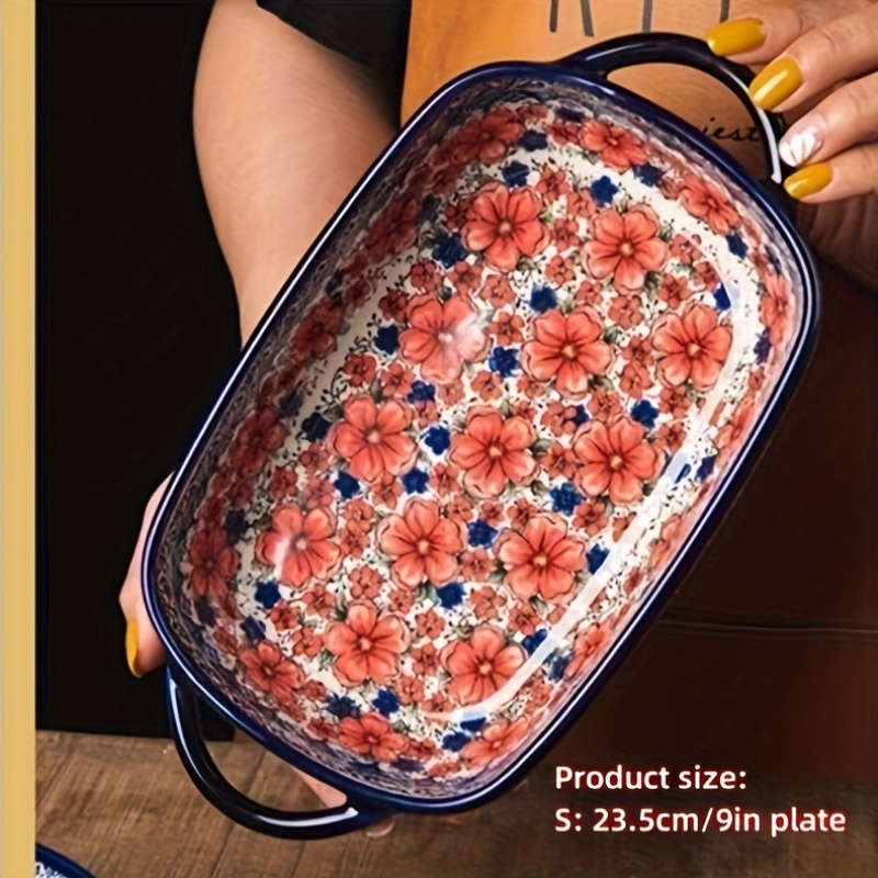 Bowl Style Black Plum Baking Tray