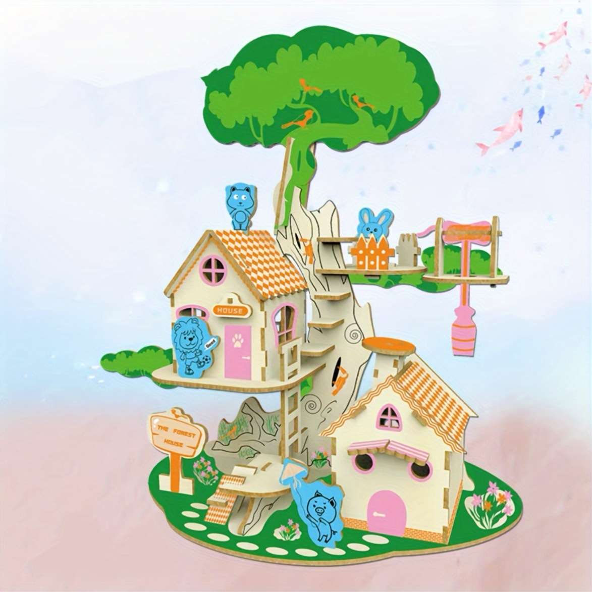 Building Toy Architectural Model Toy Set Model A 1