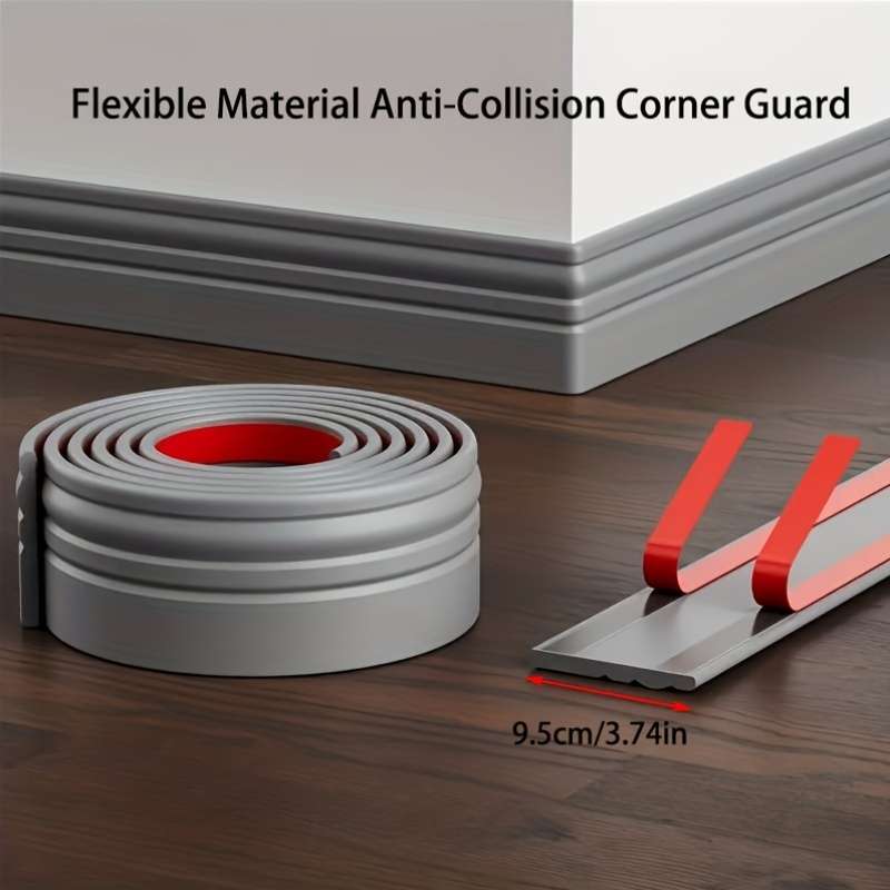 Skirting Board Gray Style 5M196.85In