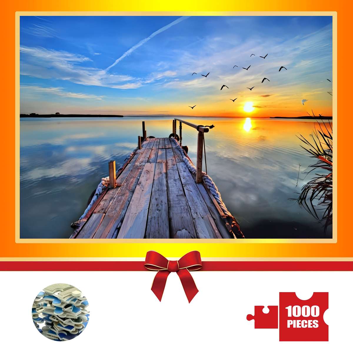 1000 Piece Paper Jigsaw Puzzle For Adults