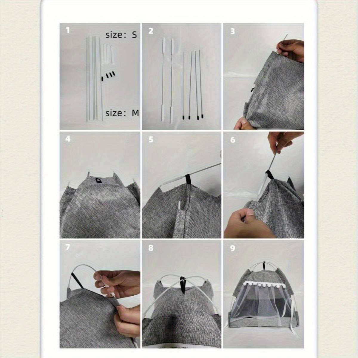 Pet supplies color Beige Color size M