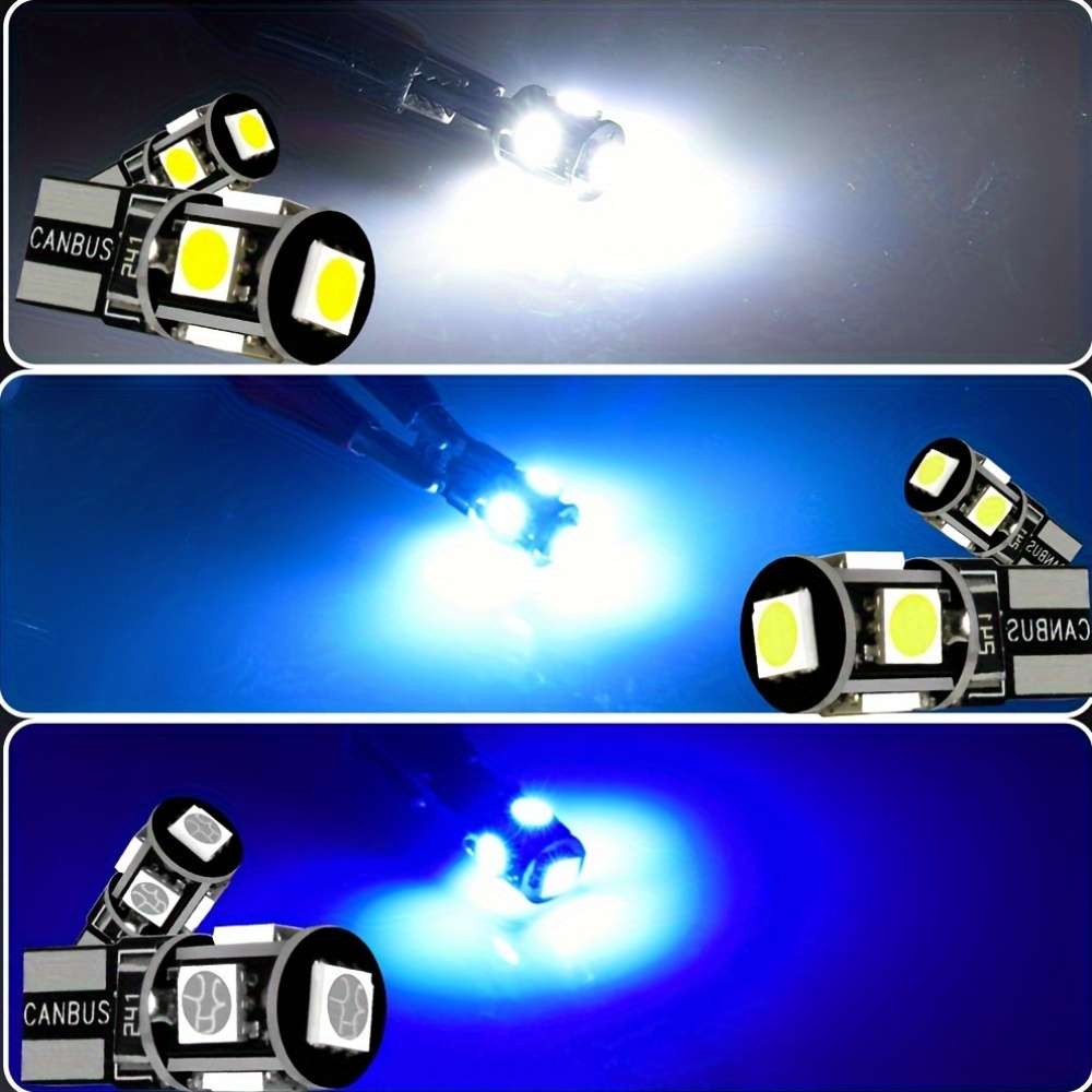 Car Lights Color Cool Blue