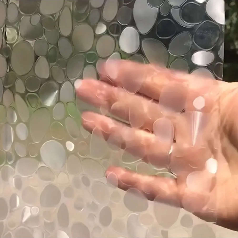 Waterproof Shower Curtain Size 47''Wx79'''H120X200Cm Style Transparent Pebbles