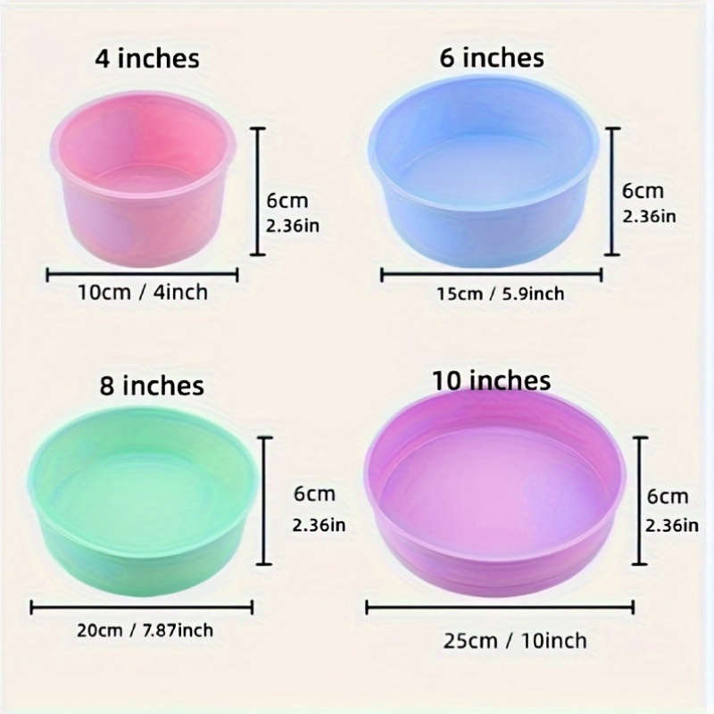 Suitable For Baking Molds Color Assorted Varieties Model 15.24 Cm