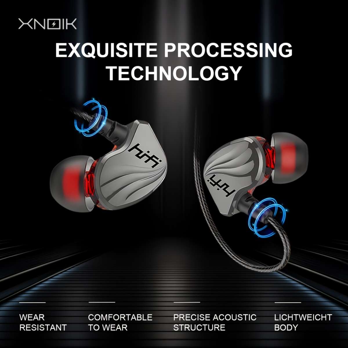 Wired Headphones Grey Items Style A 3.5Mm Earphone