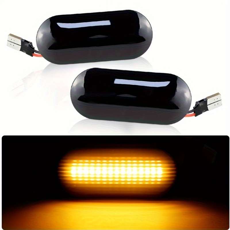 Car Lights Color 2Pcs Clear Lenses