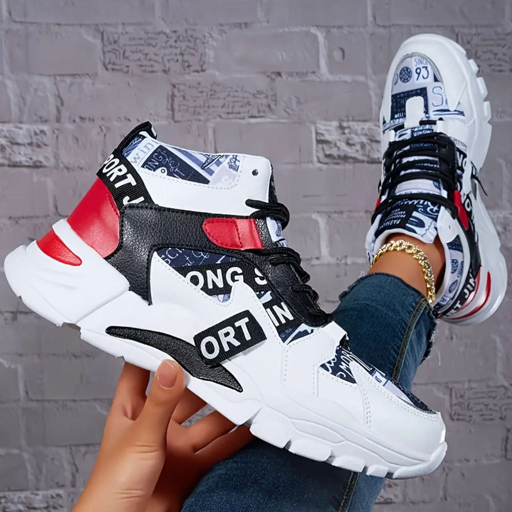 Women S Sneakers Color Black And White Sizeuk 4.5