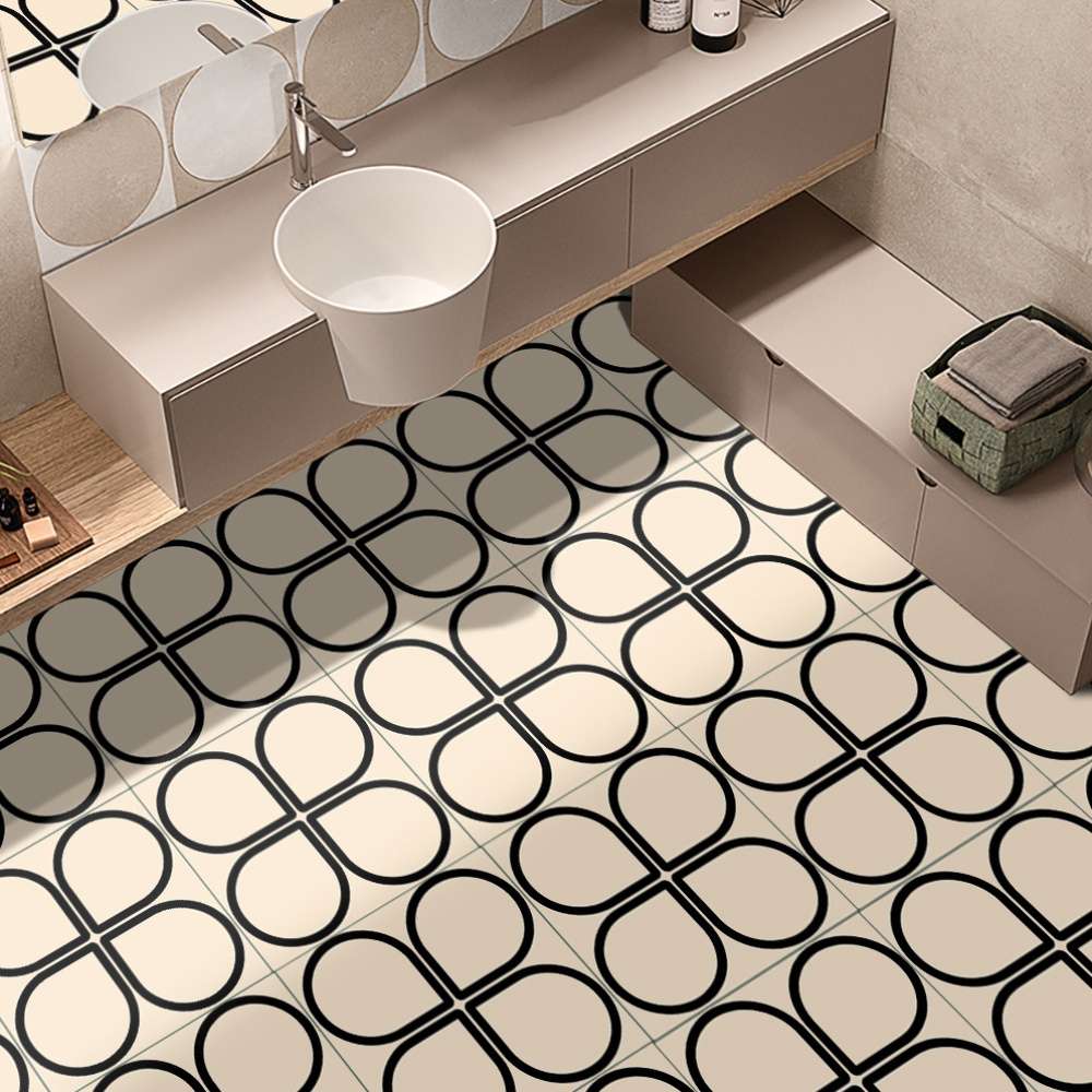 Self Adhesive Floor Stickers 30.030.0Cm 5Pcs