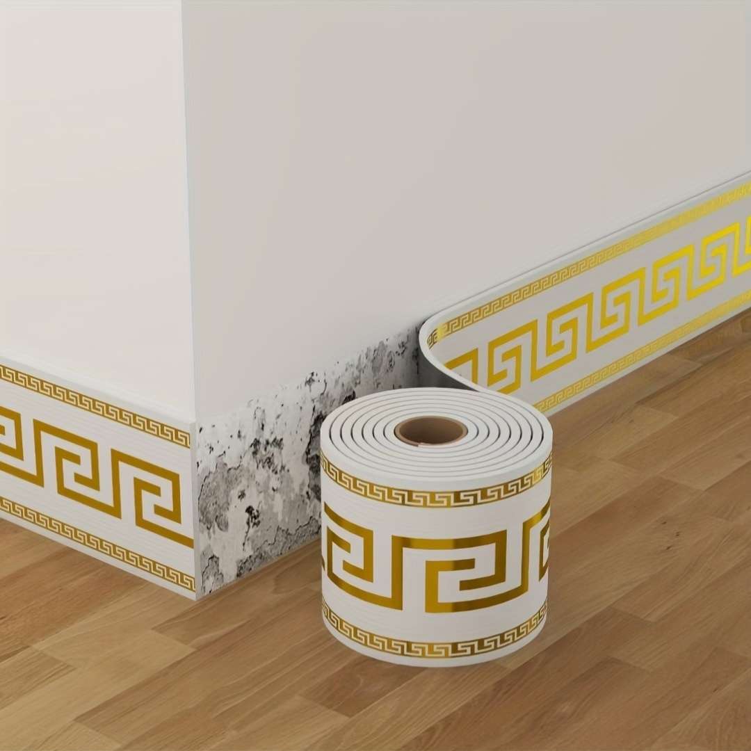 Durable Static Cling Wardrobe Wrap 519 color Hot Stamping On White Background size 500x10cm