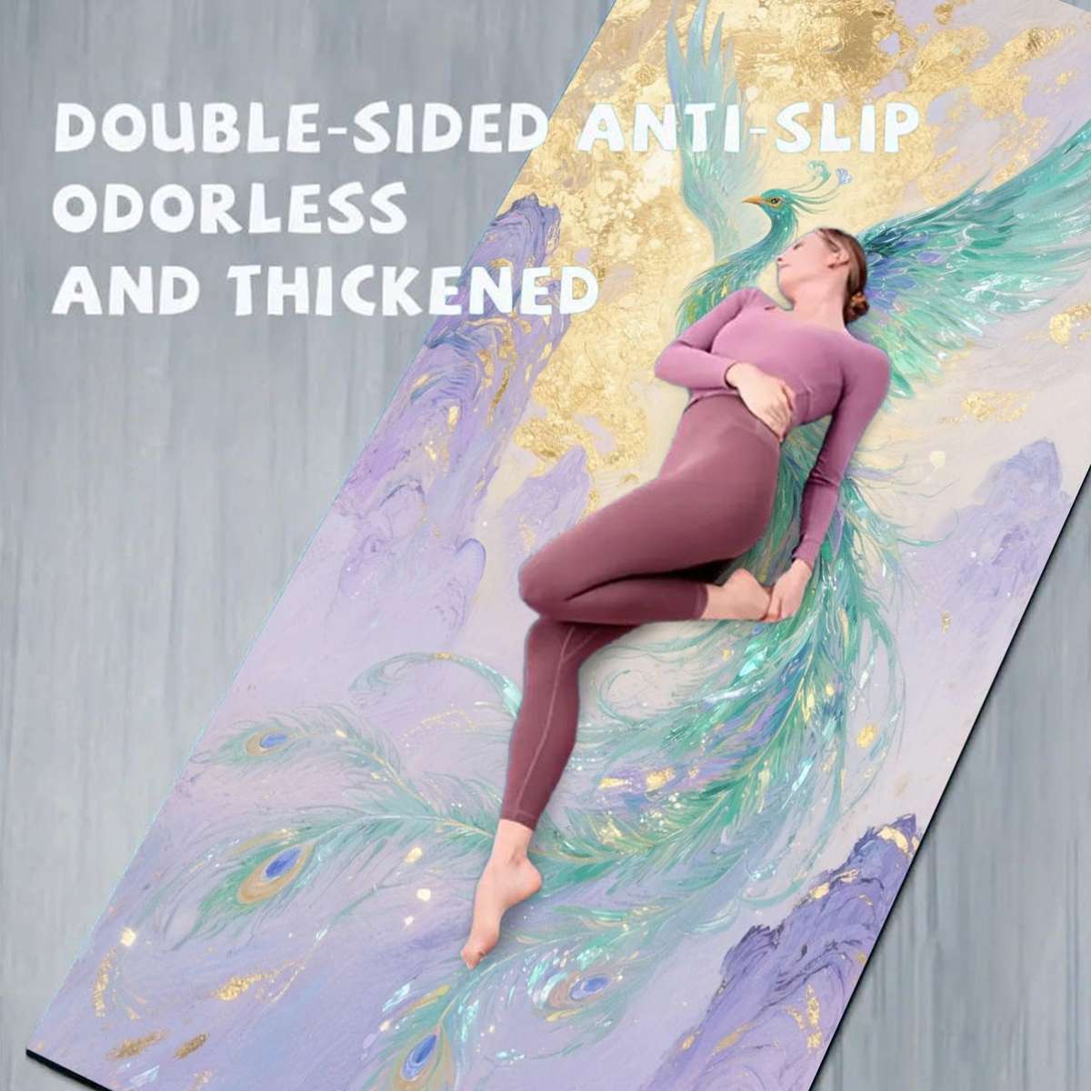 Yoga Mat 80*180Cm31.5*70.87In