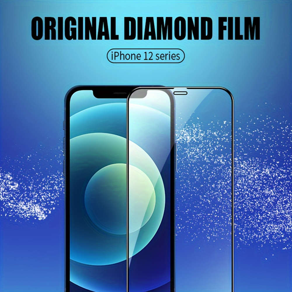 Screen Protector Compatible Model Iphone 14 Plus Quantity 3Pcs Silk Black