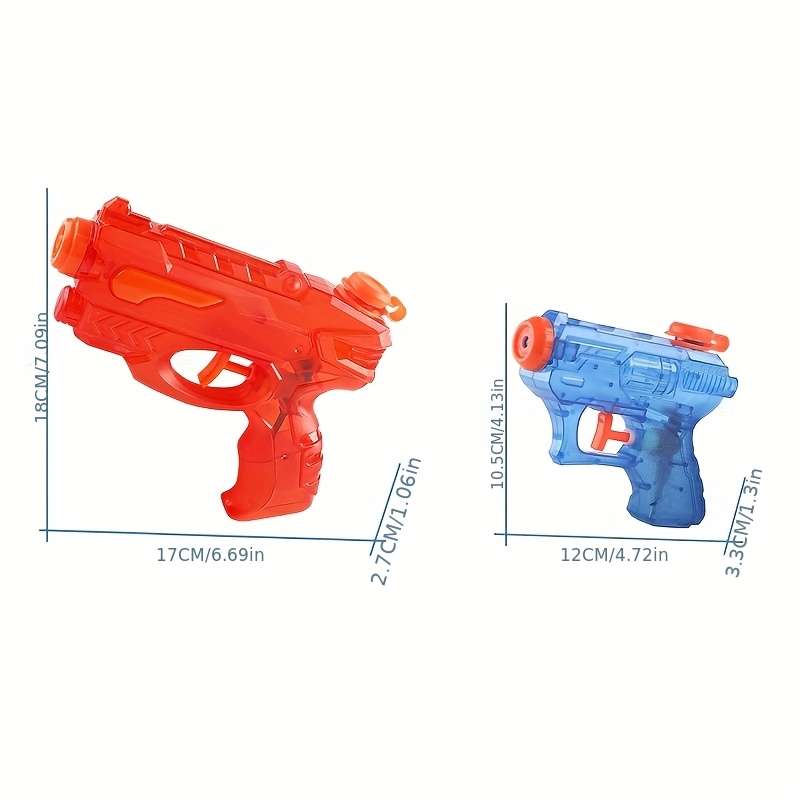 Water Gun Items 2Pcrandom Colour Water Pistols