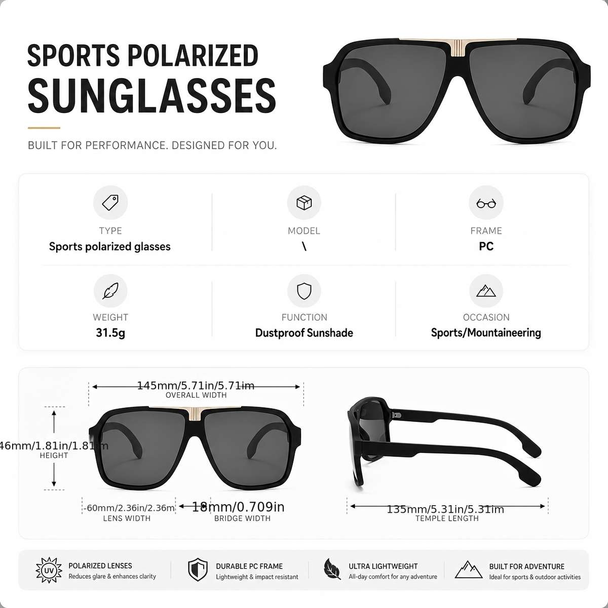 Cycling Glasses Color C5 Purple