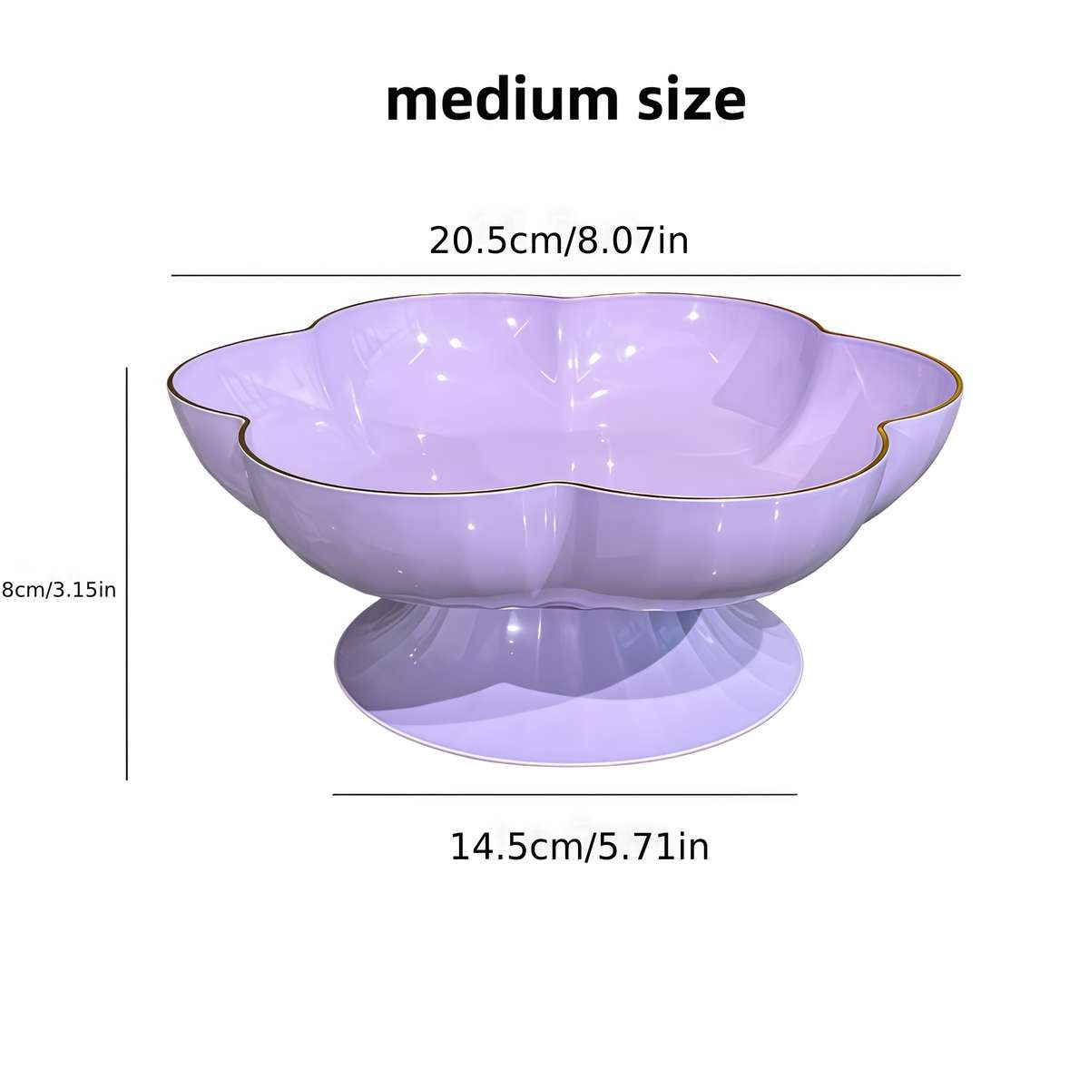 Bowl Color Purple Itemsmedium