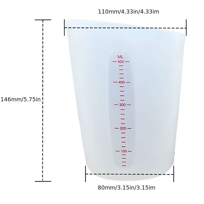 Measuring Cup Color 2 Size