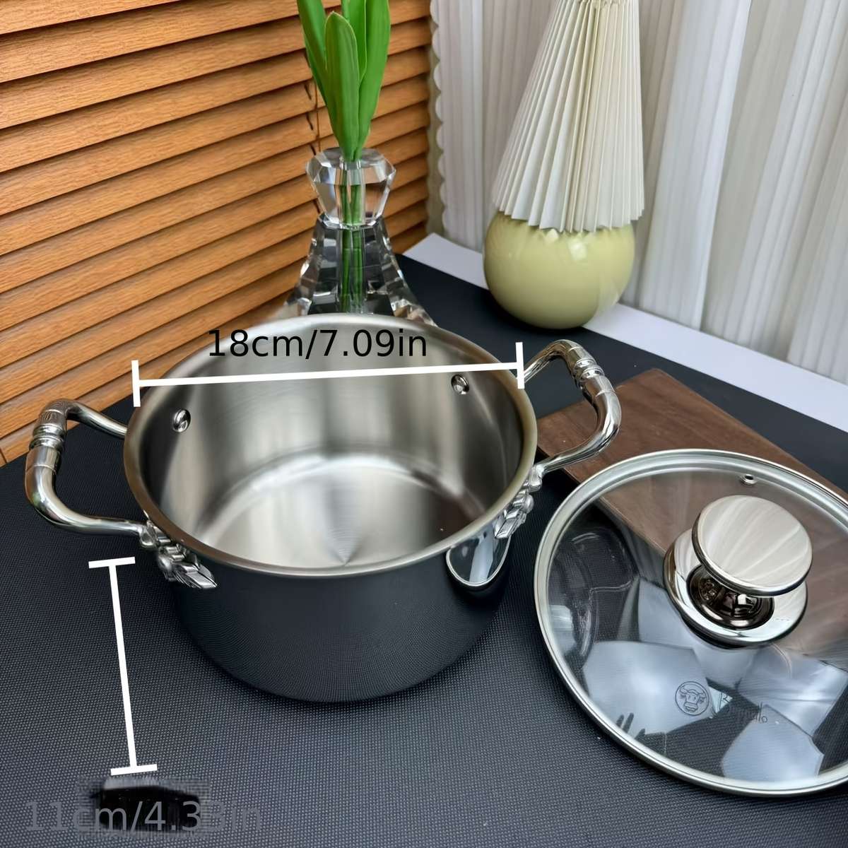 Uncoated Physical Non-Stick Soup Pot