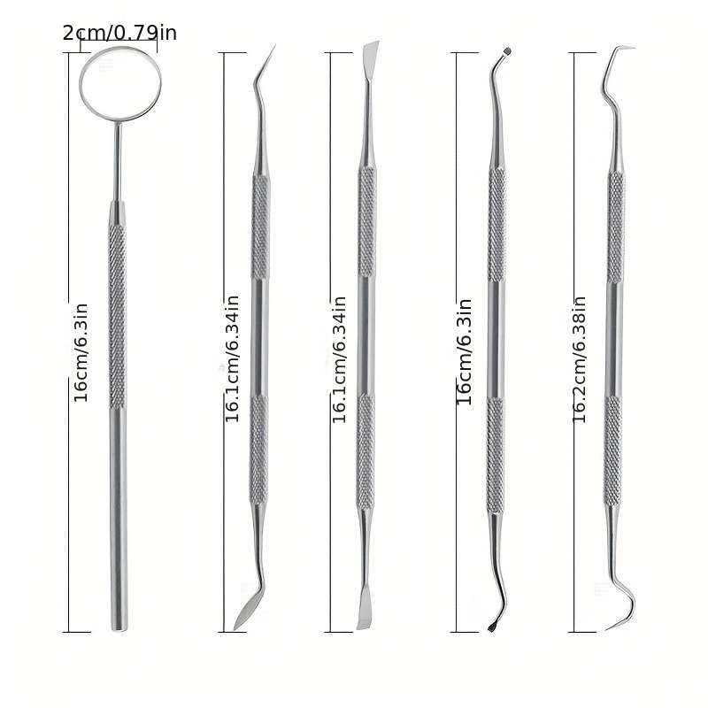Dental Cleaner Color 5 Piece Set   Box