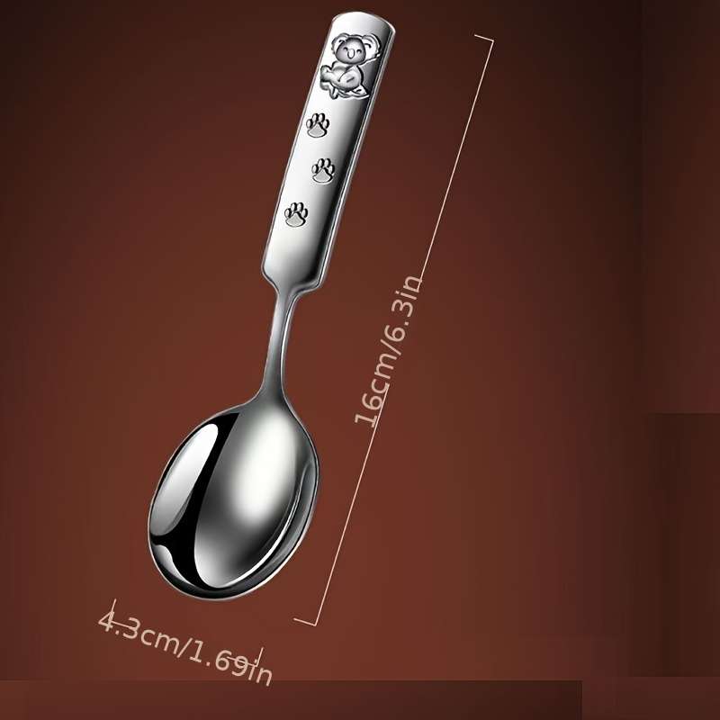 Kitchenware Style Cartoon Stainless Steel Spoon