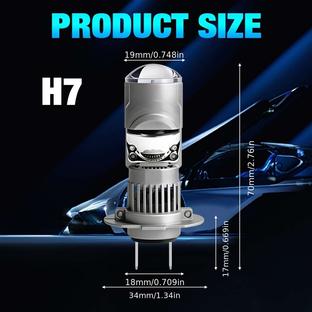Car Lights Model H7