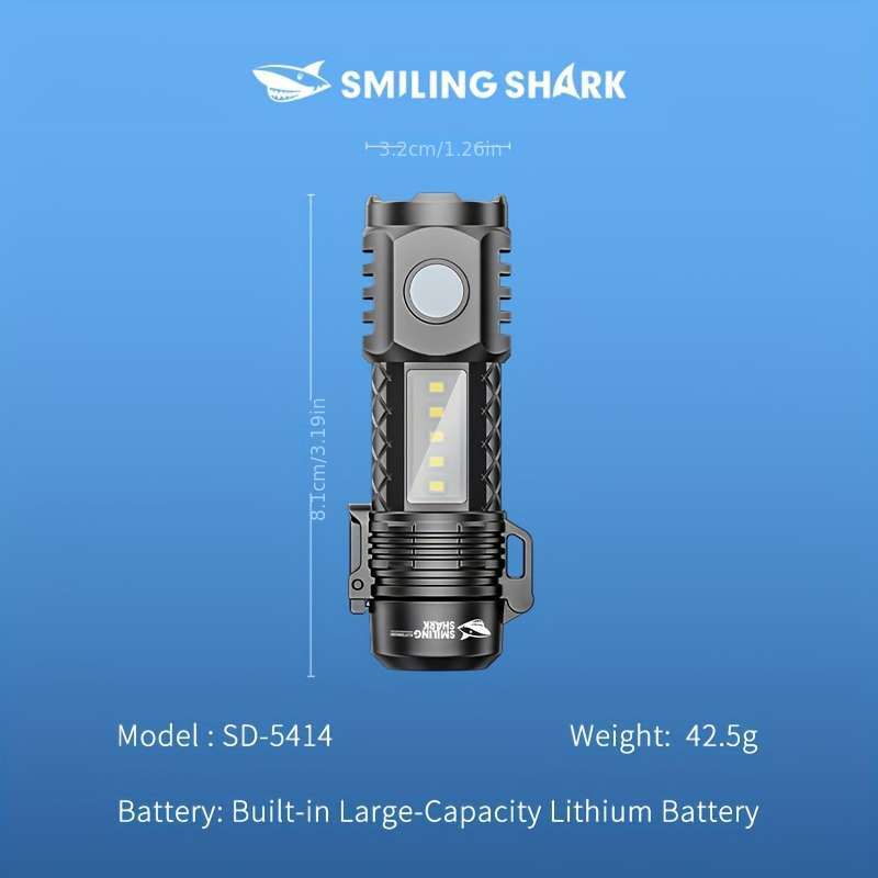 Flashlight Model Sd5414A Black