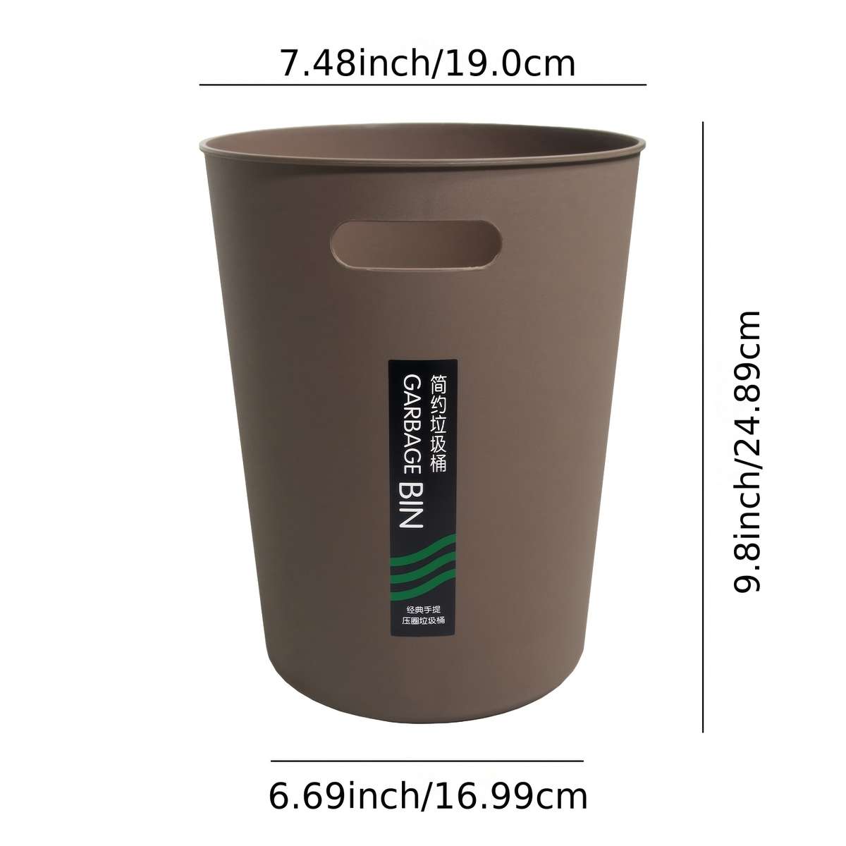 Garbage Can Color White Quantity2Pcs