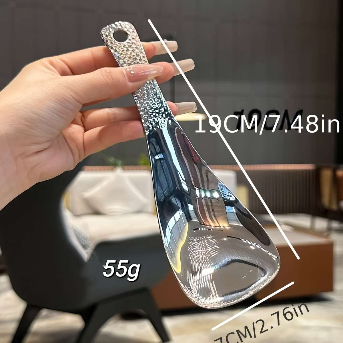 Kitchenware Material  Creative Household Square Stainless Steel Rice Scoop